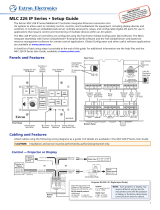 Extron MLC 226 IP User manual