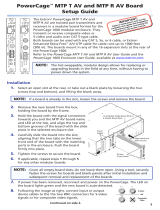 Extron PowerCage MTP T AV User manual