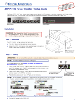 Extron electronic Extron Electronics Switch XTP PI 400 User manual