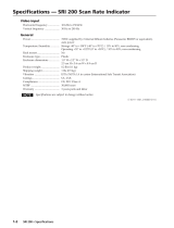 Extron electronic Scan Rate Indicator SRI 200 User manual