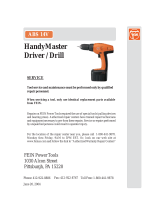 FEIN Power Tools ABS 14V User manual