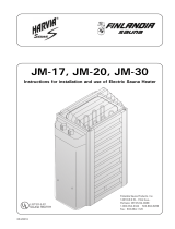 HARVIA JM-17 User manual