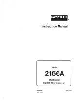 Fluke 2166A User manual