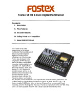 Fostex VF08 User manual