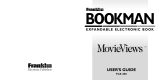 Franklin Bookman MOVIEVIEWS FLX-440 User manual