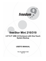 Freedom9 freeStor Mini 310 User manual