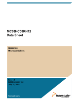 Freescale Semiconductor MC68HC08KH12 User manual