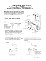 Frigidaire FAM157S1A12 User manual