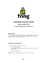 Fring for Nokia Mobile Phones (Symbian 9) - 3.36 User guide