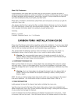 Fuji Bikes Carbon Team (Int'l) User manual