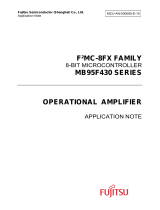 Fujitsu MB95F430 User manual