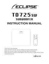 Fujitsu TD725SW User manual