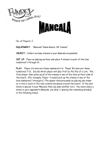 Fundex Games Mancala User manual