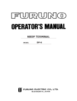 Furuno DP-6 User manual