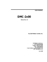 Galil DMC-2020 User manual