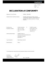 Garmin GMI 20 Marine Instrument Declaration of conformity