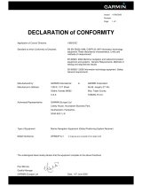 Garmin GPSMap 421 Declaration of conformity