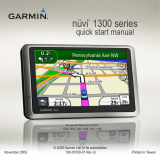 Garmin Nüvi 1300 Series User manual