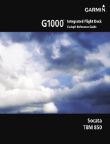Garmin G1000 - Socata TBM 850 Reference guide