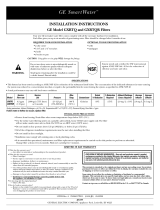 GE SmartWater GXRTQR User manual