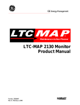 GE General Electric Computer Monitor LTC-MAP 2130 User manual