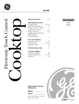 GE PP975WMWW - Profile 36" CleanDesign Electric Cooktop User manual