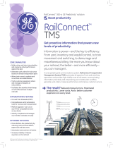 GE RailConnect TMS User manual
