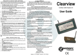 Geemarc Clearview Cordless Caller Display Unit User manual