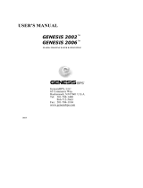 GenesisBPS 2002 User manual