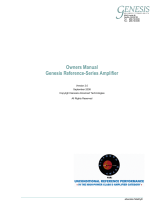 Genesis Reference series User manual