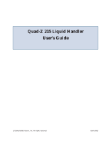 Gilson 215 User manual