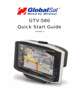 GlobalSat GTV Series GTV-580 Quick start guide