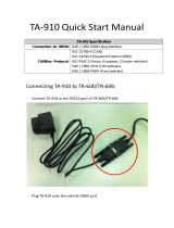 GlobalSat TA Series TA-910 Quick start guide