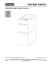 Goodman Mfg GHS80905CXCA User manual