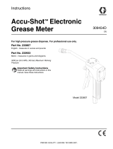 Graco 309454D Accu-Shot Electronic Grease Meter User manual