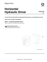 Graco 3A0020A, HFR Hydraulic Actuator, 258771, Repair-Parts Owner's manual