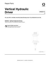 Graco 3A0021C - Vertical Hydraulic Driver, Repair-Parts Owner's manual