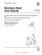 Graco 3A0395R - Stainless Steel Tank Stands User manual