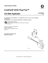 Graco 3A2805K - invisiPac GS35 Plug-Free Hot Melt Applicator User manual