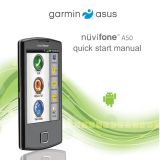 Garmin Nüvifone A50 Optus User manual