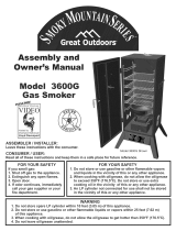 Great Outdoors 3600G User manual