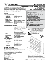 Greenheck Fan FSD-312 User manual