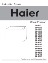 Haier BD-206G User manual