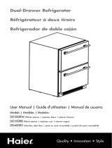 Haier DD350RB User manual