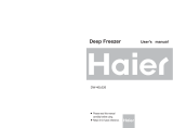 Haier Freezer DW-40L626 User manual