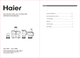 Haier Juicer HJE-1024 User manual