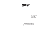 Haier HR-170T/A User manual