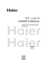 Haier TFT L32C1120 User manual