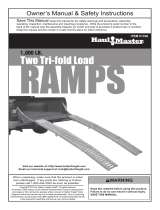 Harbor Freight Tools 1000 lb. Capacity 9 in. x 72 in. Tri_Fold Loading Ramps, Set of Two User manual
