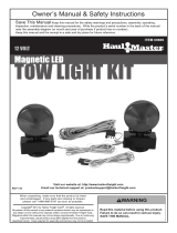 Harbor Freight Tools 12 Volt Magnetic LED Towing Light Kit User manual